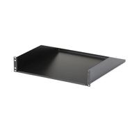 Estante fijo para rack 2U StarTech.com 18" acero negro 56 kg