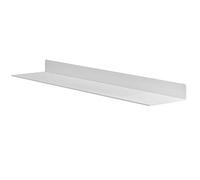 Estante flotante de pared con iluminación integrada, ideal para libros y artículos decorativos, diseño moderno que ahorra espacio