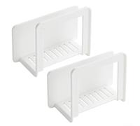 Estante flotante de pared para enrutador, TV, decodificador, reproductor de DVD, consola de juegos, control remoto para almacenamiento de cables de Internet, organización en casa y oficina (paquete de