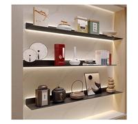 Estante Flotante Estantes Flotantes De Pared, Estante De Pared Iluminado Con Luz LED Incorporada, Estante Colgante De Metal Con Soportes Invisibles For Baño, Decoración De Sala De Estar (solo 1 Pieza)