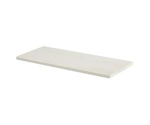Estante flotante Lite Vintage (L x An x Es: 80 x 25 x 1,8 cm, Pino blanco)