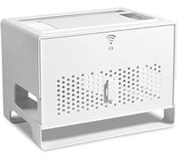 Estante Flotante Moderno de Pared para enrutador WiFi y componentes de TV, Caja de almacen