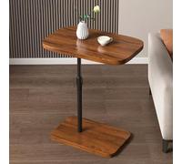 Estante flotante para TV, moderna consola multimedia montada en la pared para sala de estar, mesa auxiliar ajustable en forma de C para sofá, dormitorio