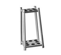 Estante For Tacos De Billar De Suelo, Estante For Tacos De Billar Independiente De Hierro De 8 Agujeros, Adecuado For Familias, Escuelas, Clubes, Habitaciones, Gimnasios(Silver)