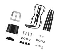 Estante frontal para bicicletas de 10 kg de capacidad para bicicletas de montaña, portaequipajes de aleación para equipaje de viaje, soporte frontal para ciclismo