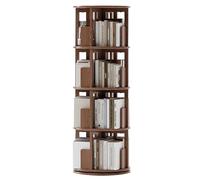 Estante giratorio de pie de varios niveles, material grueso y estable con bordes lisos para un uso seguro por adultos y niños