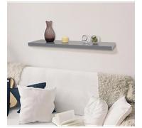 Estante gris de pared madera 100 cm