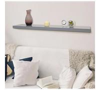 Estante gris de pared madera 120 cm