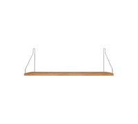 Estante Individual 20x60 Roble/Acero Inoxidable
