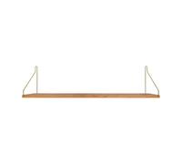 Estante Individual 20x80 Roble/ Latón