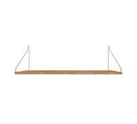 Estante Individual 27x80 Roble/ Negro