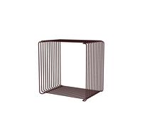 Estante Individual de Alambre Panton 07-Negro Rojo 34,8 cm x 25,7 cm