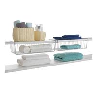 Metaltex KANGURO 50 - Estante Intermedio Anchura 50 cm. Color GRIS. 50x26x14 cm