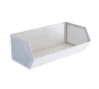 Estante magnético para especias para refrigerador, estante organizador de metal con accesorio magnético, estante magnético para nevera para organización y almacenamiento de cocina (blanco)