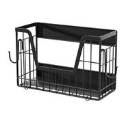 Estante magnético para refrigerador, estante magnético para condimentos, soporte plegable para condimentos para despensa, lavandería, garaje, bolsa de basura, casillero, apartamento, encimera