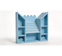 Estante magnético para Tonies, soporte de exhibición de figuras de castillo de madera para más de 15 figuras compatible con Toniebox, decoración de habitación de niños, innovador diseño escalonado