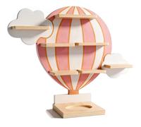 Estante magnético TonieBox 1 y Toniebox 2 House para Tonies para figuras de 45 toines, estante flotante de pared para Toniebox Starter Display estantes compatibles con Tonie Box (rosa)