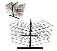 Estante móvil de secado de arte de 5 tamaños, doble cara con ruedas para un fácil movimiento, ideal para aula, estudio y hogar, capacidad para 10-50 capas, perfecto para artistas y niños