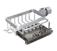 Estante Multiusos Funcional Organizador de Grifo de Cocina 2024, Nuevo Soporte para Esponja para Platos sobre el Grifo, Organizador de Carrito de Cocina, Estante Organizador (Dark Blue, One Size)