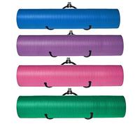 estante multiusos para rodillos de espuma, esterilla de yoga, esterilla de ejercicio, organizador de toallas de baño, soporte para tu clase de fitness o baño en casa, hasta 9 kg - (4 unidades)
