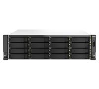 Estante NAS (3U) TS-H2287XU-RP LAN Ethernet (negro/blanco) - QNAP