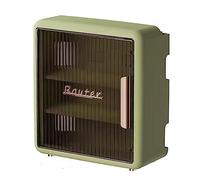 Estante ocultador para gestión de regletas eléctri Módem enrutador WiFi, cajas de almacenamiento for cables, organizador de cables y organizador de múltiples capas.(Green)