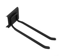 Estante organizador de acero al carbono para garaje con ganchos ajustables y tornillos de montaje para paneles de yeso para garaje, jardín o cobertizo (B)