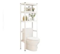 Estante organizador de baño independiente, ahorra espacio para almacenamiento y exhibición, 60 x 30 x 171 cm