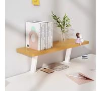 Estante organizador de escritorio - Almacenamiento de escritorio ajustable con abrazadera para una organización eficiente del espacio de trabajo - Extensión flotante para una mayor productividad