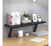 Estante Organizador de Escritorio con Abrazadera, Estante de elevación con Abrazadera para Escritorio de computadora, solución versátil de Almacenamiento de Mesa,002,60cm