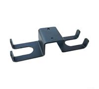 Estante para barra de pesas de tubo cuadrado de 50 mm y 75 mm, colgador de almacenamiento de montaje en pared, instalación sin taladro, de acero resistente, organizador de ahorro de espacio para