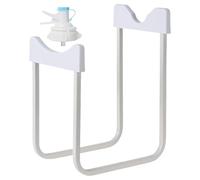 Estante para botellas de agua, construcción de hierro de 27 x 20 x 28 cm, marco antioxidante, soporte de jarra de 3 a 5 galones, base antideslizante, dispensador de boquilla reutilizable para uso en