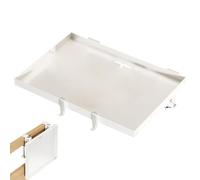 Estante Para Cama De Residencia,Mesita Auxiliar Adosada Habitación Universitaria Estante Plegable | Organizador Plegable Con Gestión De Cables Para Smartphones Vaso Libros Gafas Hogar Apartamento Lite