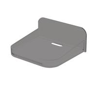 Estante para cámara, estante de montaje en pared, soporte de exhibición flotante sin taladro para cámara de seguridad, inquilino, dormitorio, baño, oficina