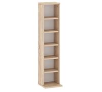 Estante Para CD 21x20x91cm Roble Sonoma 134382315
