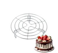 Estante para cocinar al vapor, estante de acero inoxidable para hornear, salvamanteles para el hogar, granja, restaurante, cocina, comedor, olla a presión, horno, freidora de aire