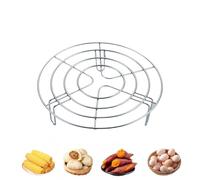 Estante para cocinar al vapor, estante de refrigeración de cocina de acero inoxidable, salvamanteles para cocinar al vapor, para el hogar, granja, restaurante, cocina, comedor, olla a presión, horno