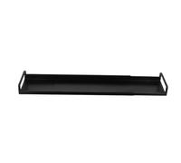 Estante para condimentos de Cocina, Estante Organizador de condimentos sobre la Cocina, Negro, Suave y magnético