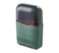 Estante para cubiertos, soporte para palillos montado en la pared, estante para colgar en la cocina, a prueba de herrumbre, compartimento impermeable, escurridor de cubiertos con (Verde)