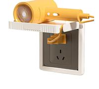 Estante para enchufe de pared - Organizador de toma de corriente duradero, estante multiusos para enchufes de pared | Diseño resistente que ahorra espacio, dispositivos inteligentes, accesorios para e