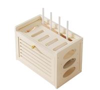 Estante para enrutador, caja de almacenamiento para enrutador WiFi, caja wifi para ocultar, caja de organización y gestión de cables, para oficina y hogar