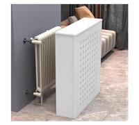 Estante para gabinete con Cubierta para radiador contra la Pared, Cubierta Decorativa Impermeable Blanca para Proteger el Calentador de Cuatro Lados, 24 27 30 36 39 40 47 Pulgadas de Alto, p