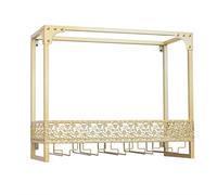 Estante para guardar copas de vino, estante para copas de vino, estante boca abajo, estante para bar, copa de vino, estante para copas de vino, soporte para copas de vino tinto