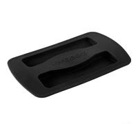 Estante para horno con cubierta antipolvo para aparatos tostadores, soporta hornear, asar y tostar con características como bandeja extraíble para migas y no interior (azul (1))