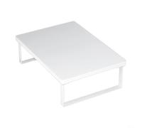 Estante para horno microondas, para encimera de cocina, soporte resistente de metal y leña, con patas antideslizantes, estante de almacenamiento para ahorrar espacio, para cocina de inducción y