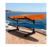 Estante para Kayak, Soporte Ajustable e Independiente de 2/3 Niveles para Kayaks, canoas, Tablas de Surf y Tablas de Paddle Surf, para Interiores, Exteriores y garajes, 2 Capas.