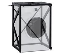 Estante para lavadora caleb metal negro 60x72x101 cm