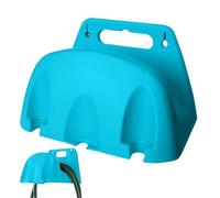 Estante para manguera, organizador de pared resistente, bandeja de tubería de lavado de coche, soporte duradero para tuberías de agua, almacenamiento de riego de césped para jardinería al aire libre