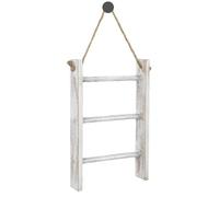 Estante Para Mantas - Toallero De 3 Niveles Escalera De Baño | Soporte Ďe Escalera Para Encimera Đe Madera D́e 450g, D̄e Almacenamiento Dé Toallas Ďé Mano Đé Cocina Estilo Granja Ṕara Baño, Do