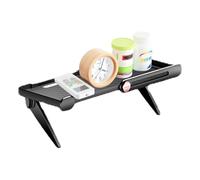 Estante para Monitor, Ahorro de Espacio, Soporte de Almacenamiento Ajustable, sin Taladro, para TV, Soporte para de Cables, Consola de Juegos, Altavoces de teléfono para el